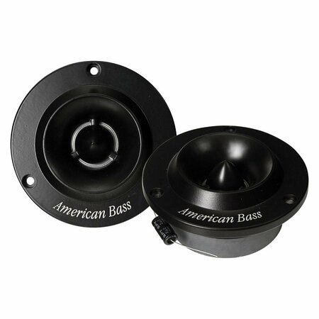ABACUS 1 in. 4 ohm 150W Max Compression Tweeters, Black AB3958725